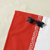 イラン国旗 ビーチタオル (インサイチュ)