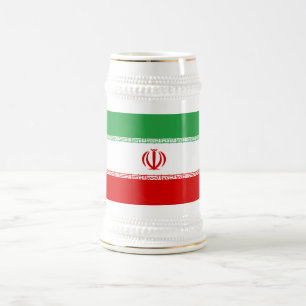 イラン国旗 ビールジョッキ