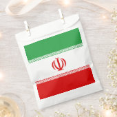 イラン国旗 フェイバーバッグ (クリップ留めされた状態)