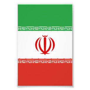 イラン国旗 フォトプリント