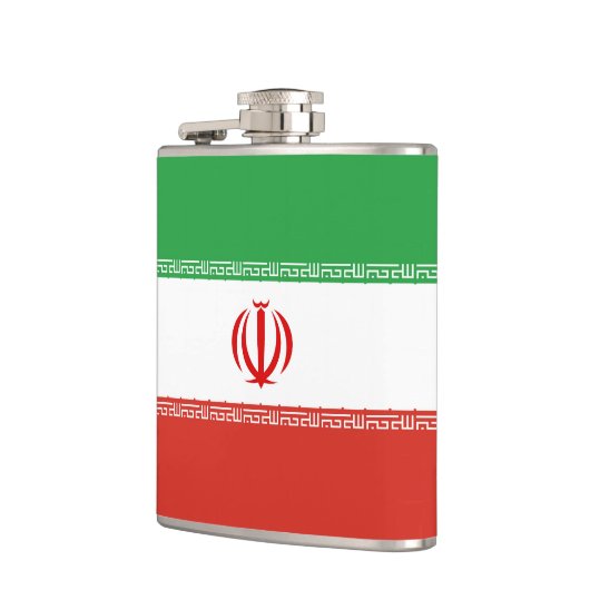 イラン国旗 フラスク (左)