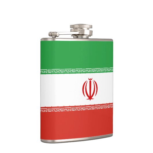 イラン国旗 フラスク (右)