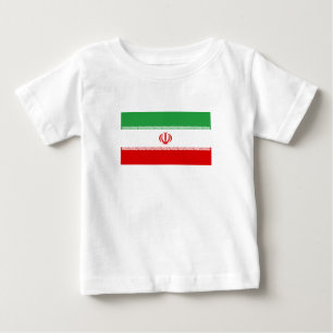 イラン国旗 ベビーTシャツ