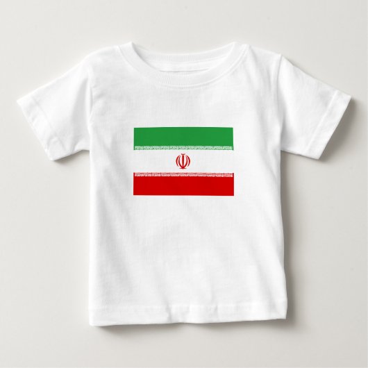 イラン国旗 ベビーTシャツ (正面)
