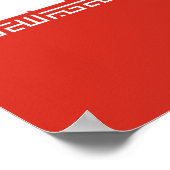 イラン国旗 ポスター (角)