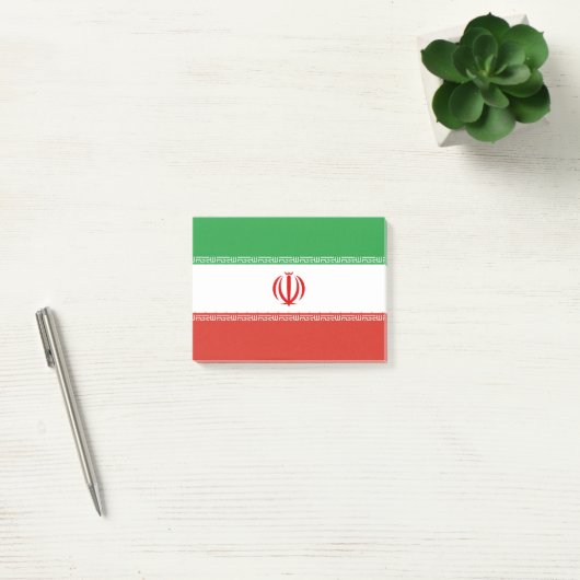 イラン国旗 ポストイット (オフィス)