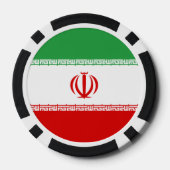 イラン国旗 ポーカーチップ (裏面)