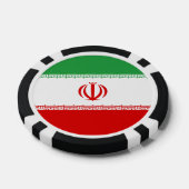 イラン国旗 ポーカーチップ (シングル)