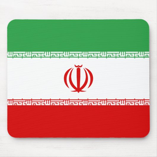 イラン国旗 マウスパッド (正面)