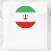 イラン国旗 ラウンドシール (バッグ)