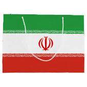 イラン国旗 ラージペーパーバッグ (裏面)
