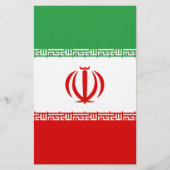イラン国旗 便箋 (正面)