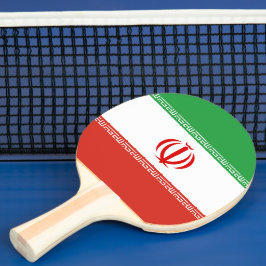 イラン国旗 卓球ラケット