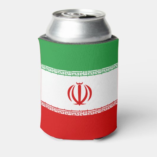 イラン国旗 缶クーラー (缶裏面)