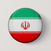 イラン国旗 缶バッジ (正面)