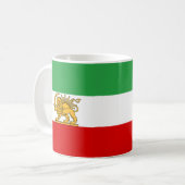 イラン国旗 (1964–1980) コーヒーマグカップ (正面左)