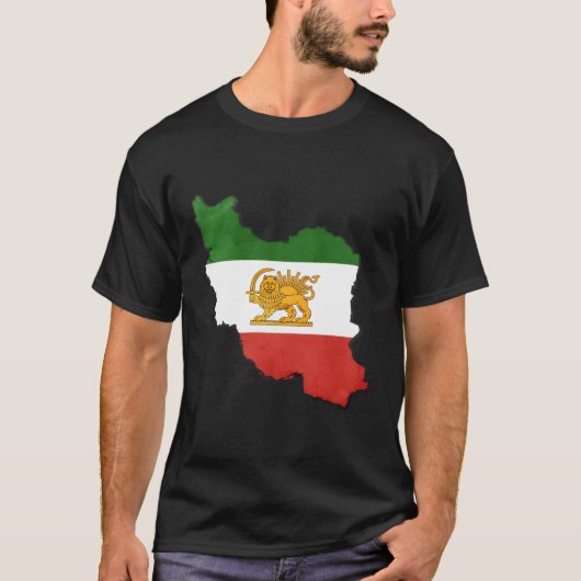イラン国旗 Tシャツ (正面)