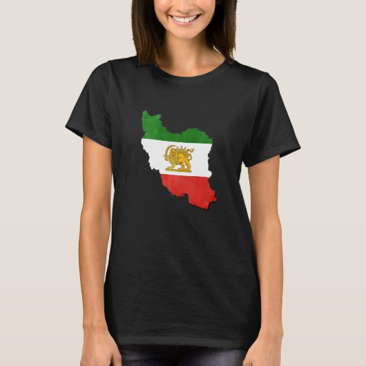 イラン国旗 Tシャツ (正面)