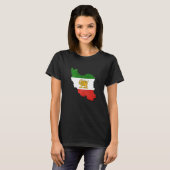 イラン国旗 Tシャツ (正面フル)