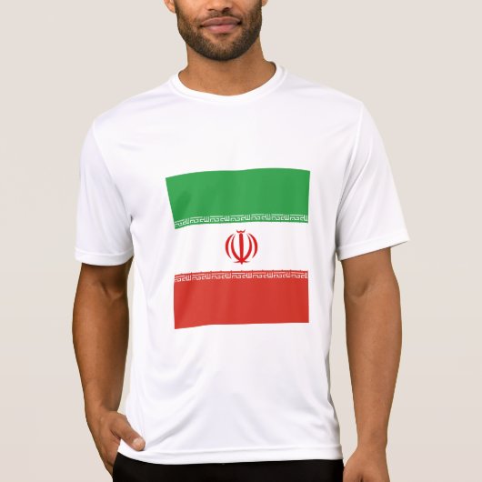 イラン国旗 Tシャツ (正面)