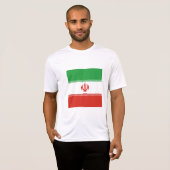 イラン国旗 Tシャツ (正面フル)