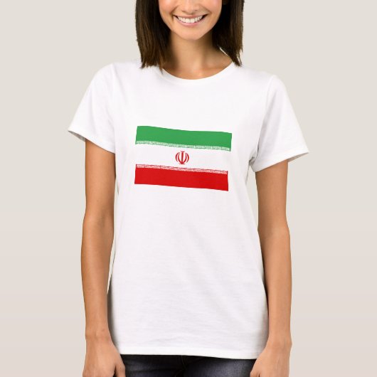 イラン国旗 Tシャツ (正面)