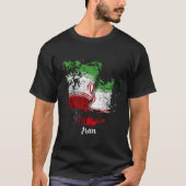 イラン国旗 Tシャツ (正面)