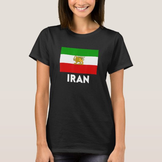 イラン国旗 Tシャツ (正面)