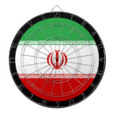 イラン国旗Dartboard & Iran / game board ダーツボード (正面)