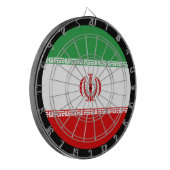 イラン国旗Dartboard & Iran / game board ダーツボード (正面左)