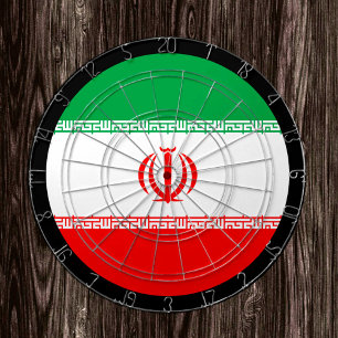 イラン国旗Dartboard & Iran / game board ダーツボード