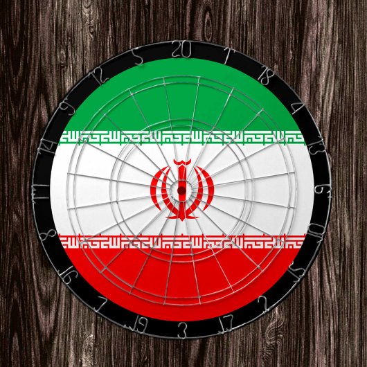 イラン国旗Dartboard & Iran / game board ダーツボード