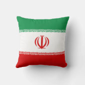 イラン国旗X旗まくら クッション (裏面)