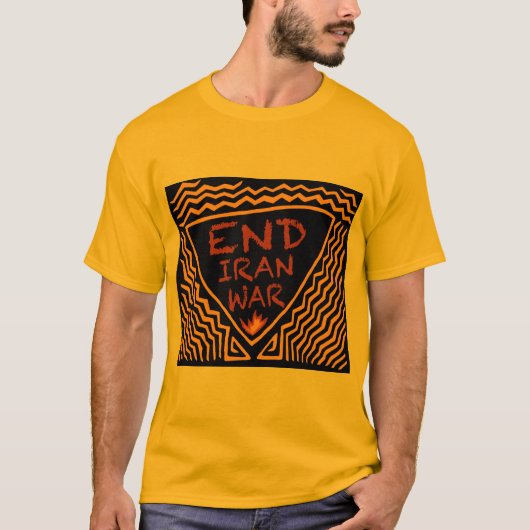 イラン戦争終結 Tシャツ (正面)