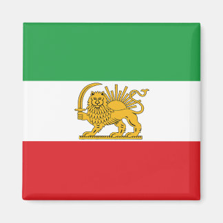 イラン旗 ライオンと太陽 シャー・オブ・イラン国旗 マグネット