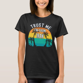 イラン熱帯樹のヴィンテージ Tシャツ