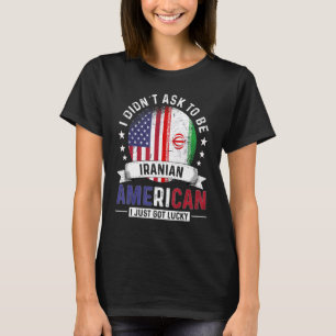 イラン系アメリカ国旗プライドカントリーIra Tシャツ