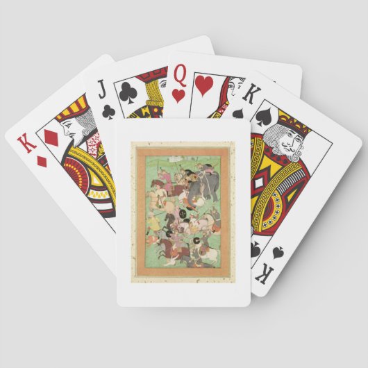 イラン軍とトラン軍の戦い トランプ (裏面)