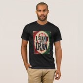 イラン連帯Tシャツ Tシャツ (正面フル)