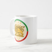 イラン遺産エンブレム コーヒーマグカップ (正面左)