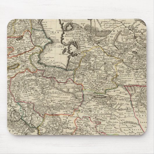 イラン、アフガニスタン、パキスタン マウスパッド (正面)