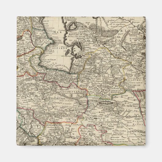 イラン、アフガニスタン、パキスタン マグネット (正面)