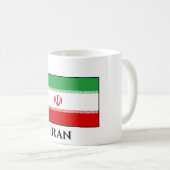 イラン(イラン)国旗 コーヒーマグカップ (正面右)