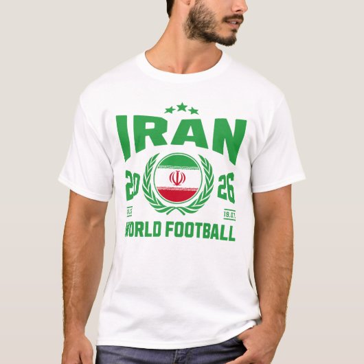 イラン サッカー 2026 Tシャツ (正面)