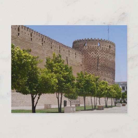 イラン、シラーズ、カリム・カーン城塞 ポストカード (正面)