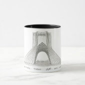 イラン，テヘラン，アザディ塔 マグカップ (中央)