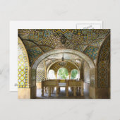 イラン，テヘラン，ハガードゴレスタン宮殿 ポストカード (正面/裏面)