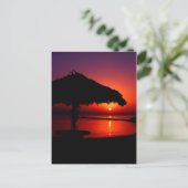 イラン・ペルシャ湾ハガキ・キッシュ島 ポストカード (スタンド正面)