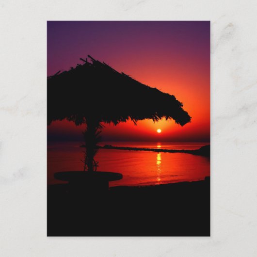 イラン・ペルシャ湾ハガキ・キッシュ島 ポストカード (正面)