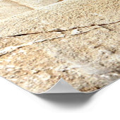 イラン・ペルセポリスレリーフ、 浮き彫り・ダレイオス王 ポスター (角)